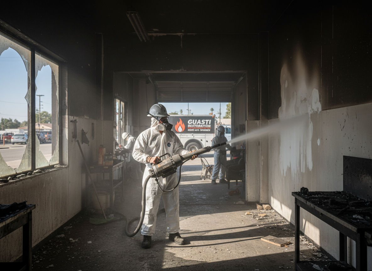 Fire Damage Restoration work by Fire Damage Restoration Guasti in Guasti, CA