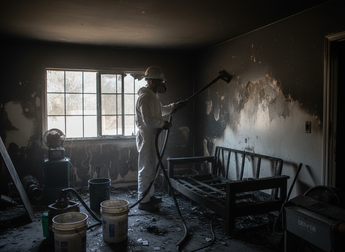 Fire Damage Restoration Guasti in Chino, CA 91710